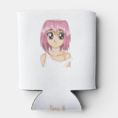 アニメ警告について話し始めるかもしれない 缶クーラー (裏面)