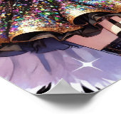 アニメ踊り女 ポスター (角)