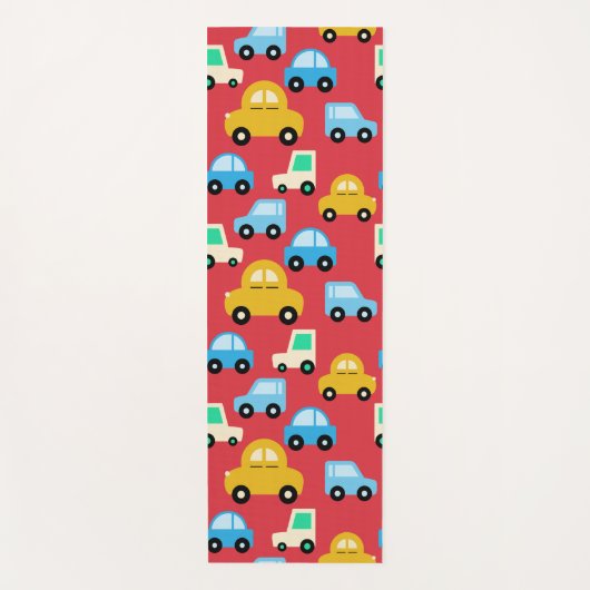 アニメ車 ヨガマット (正面)