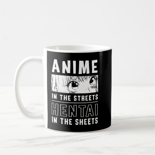 アニメ通り変態シーツクラシックス コーヒーマグカップ (左)