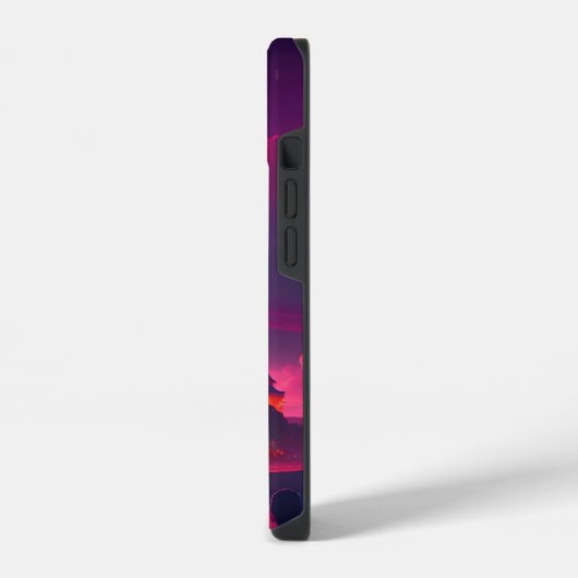 アニメ都市 iPhoneケース (左側面)