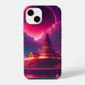 アニメ都市 iPhoneケース (裏面)