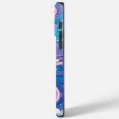 アニメ青い波、青い波の美学 Case-Mate iPhoneケース (裏面 / 左)