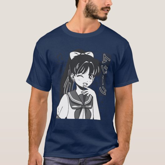 アニメ音楽 Tシャツ (正面)