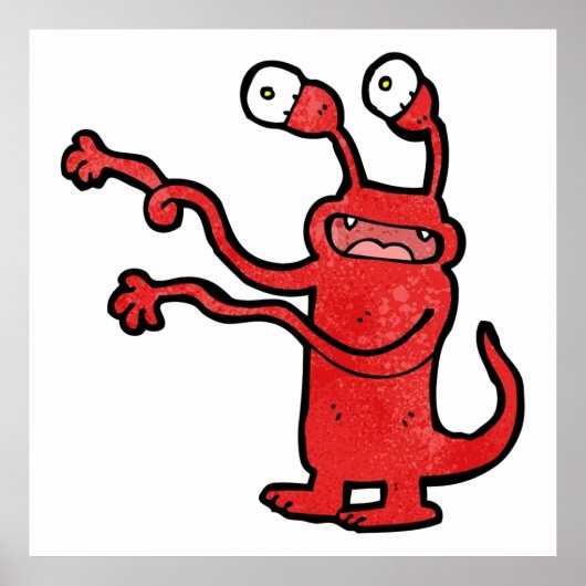 アニメ風変わりの怪物 ポスター (正面)