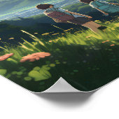 アニメ風景 ポスター (角)