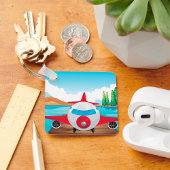 アニメ飛行機オンレイク波止場おもしろい旅行アドベンチャー キーホルダー