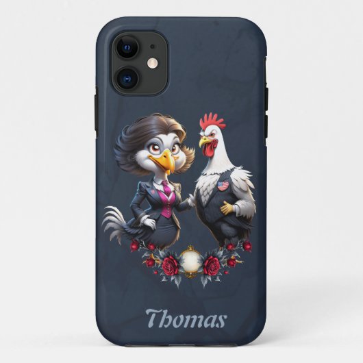 アニメ魅力的チキンカップル Case-Mate iPhoneケース (裏面)