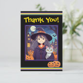 アニメ魔女 サンキューカード (スタンド正面)