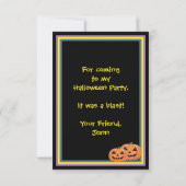 アニメ魔女 サンキューカード (裏面)