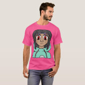 アニメ10代のキャラクター Tシャツ (正面フル)