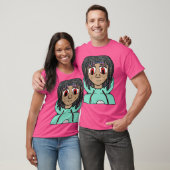 アニメ10代のキャラクター Tシャツ (ユニセックス)