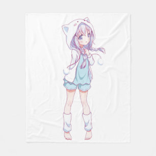 アニメ,アート,マンガ,コスプレ, フリースブランケット