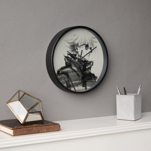 アニメ・インスピオ 壁時計 (オフィス)