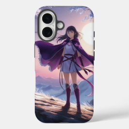 アニメ・ウォリアー・ガール | ファンタジースピリットキツネ電話ケース iPhone 16ケース