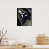 アニメ・ウォリアー・ガール ポスター (キッチン)