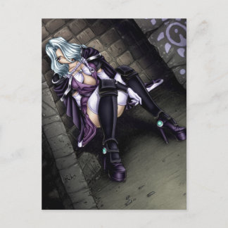 アニメ・ウォリアー・ガール ポストカード