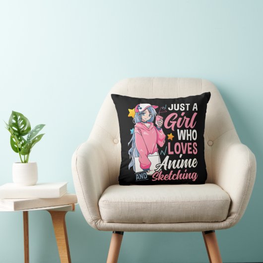 アニメ・オタクの贈り物はアニメやSを愛する女の子。 クッション (椅子)