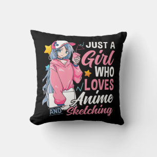 アニメ・オタクの贈り物はアニメやSを愛する女の子。 クッション