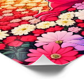 アニメ・カップルが花とハートを愛する ポスター (コーナー)