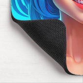 アニメ・ガールと子犬 マウスパッド (コーナー)