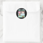 アニメ・ガール猫・ラーメン中毒日本の麺 ラウンドシール (バッグ)