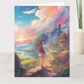 アニメ・ガール・オン・ジャーニー カード (正面)