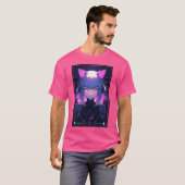 アニメ・キャットガール Tシャツ (正面フル)