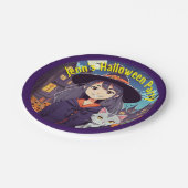 アニメ・キャット・アンド・ウィッチ ペーパープレート (アングル)