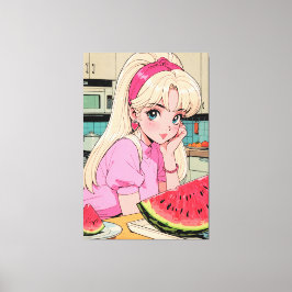 アニメ キャンバスプリント