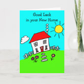 アニメ グッドラック ニューホーム カード (正面)