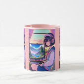 アニメ・ゲーム・ガール マグカップ (中央)