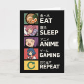アニメ ゲーム 三昧の日常 カード (正面)