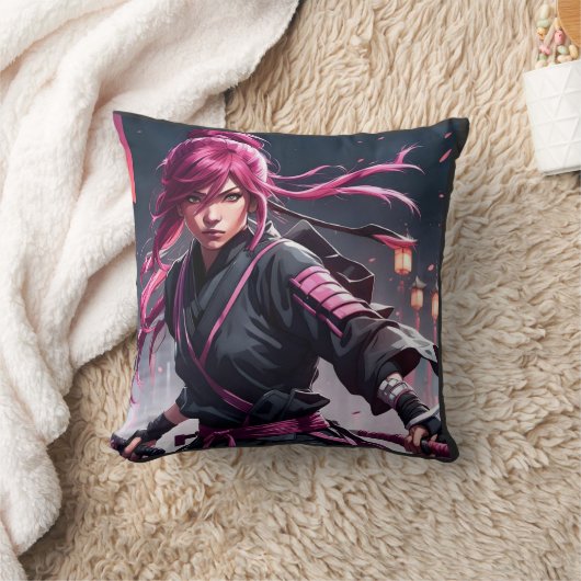 アニメ・サムライ クッション (ブランケット)