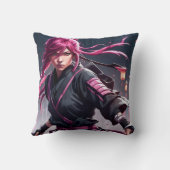 アニメ・サムライ クッション (裏面)