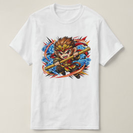 アニメ サン・ウーコン 孫悟空 - 西遊記 Tシャツ