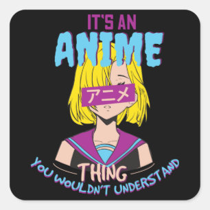 アニメ スクエアシール