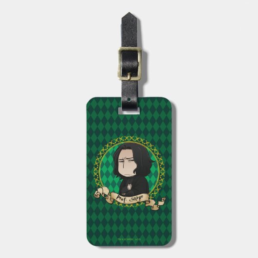 アニメ・スネープ教授 ラゲッジタグ (正面縦)