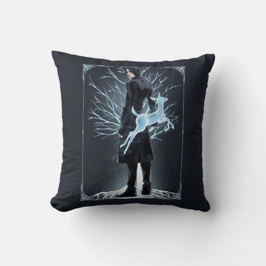 アニメ・セウェルススナープのドゥ・パトロナス クッション (正面)