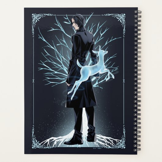 アニメ・セウェルススナープのドゥ・パトロナス プランナー手帳 (裏面)