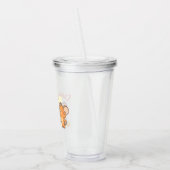 アニメ・タフィーとジェリー応援へチーズ アクリルタンブラー (左)