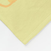 アニメ・タフィーとジェリー応援へチーズ フリースブランケット (角)