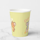 アニメ・タフィーとジェリー応援へチーズ 紙コップ (右)