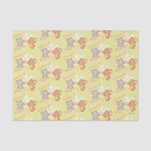 アニメ・タフィーとジェリー応援へチーズ 薄葉紙 (正面)