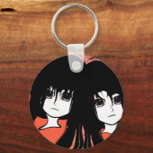 アニメ・ツイン キーホルダー (正面)