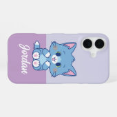 アニメ トムとジェリー トム iPhone 16ケース (裏面横)