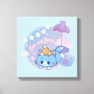 アニメ・トムとジェリー・ドリーミー・ナイト キャンバスプリント