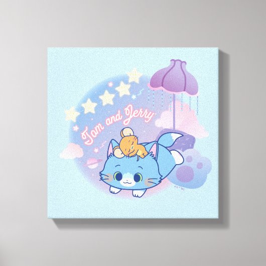 アニメ・トムとジェリー・ドリーミー・ナイト キャンバスプリント (正面)