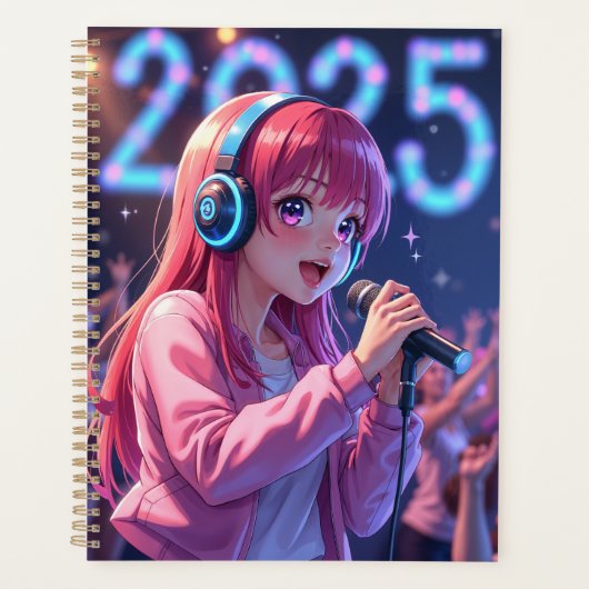 アニメ・ドリームス2025 プランナー手帳 (正面)