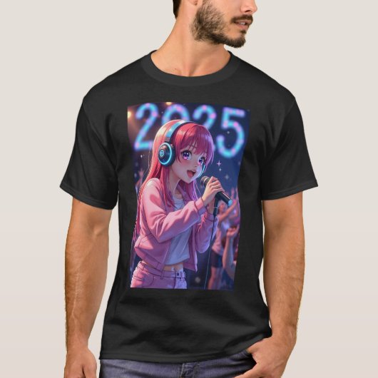 アニメ・ドリームス2025 Tシャツ (正面)